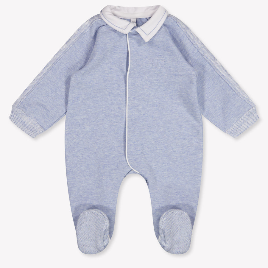 First Baby Jongens Boxpakje In Licht Blauw