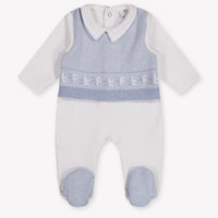 First Baby Jongens Boxpakje In Licht Blauw