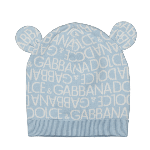 Dolce & Gabbana Baby Unisex Muts Licht Blauw