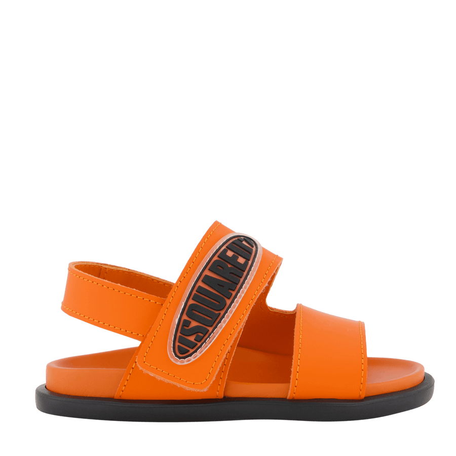 Dsquared2 Unisex Kids Sandals Orange