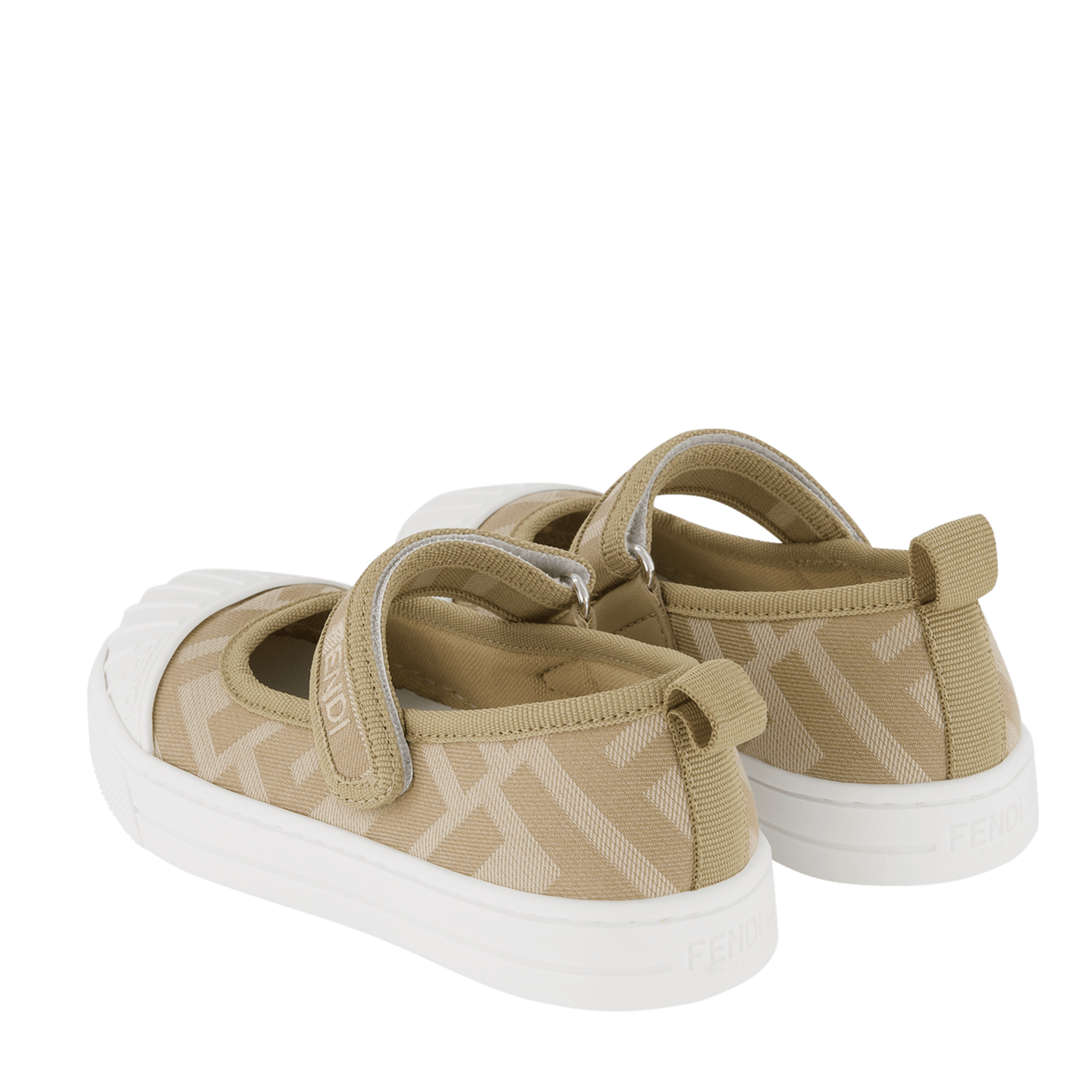 Fendi Kinder Meisjes Schoenen Licht Beige 19