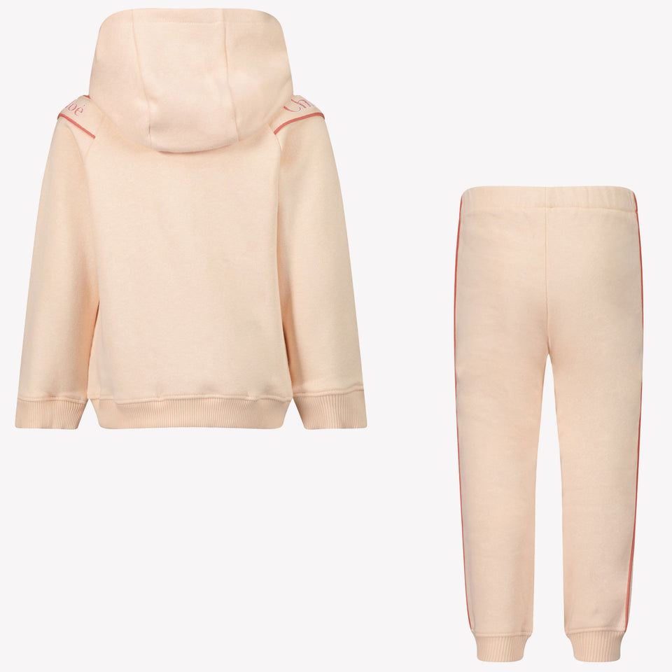 Chloe Baby Meisjes Joggingpak In Licht Roze