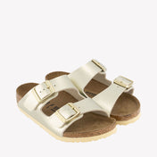 Birkenstock Kinder Meisjes Slippers Arizona Goud