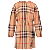 Burberry Kinder Meisjes Jurk Beige