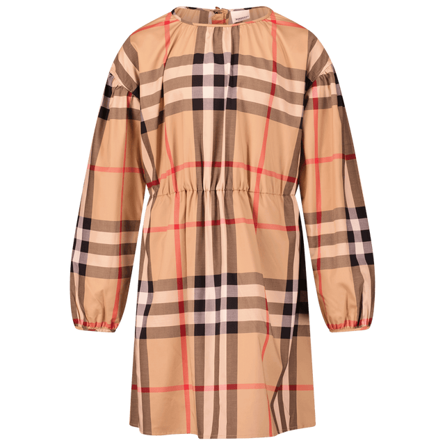 Burberry Kinder Meisjes Jurk Beige 4Y