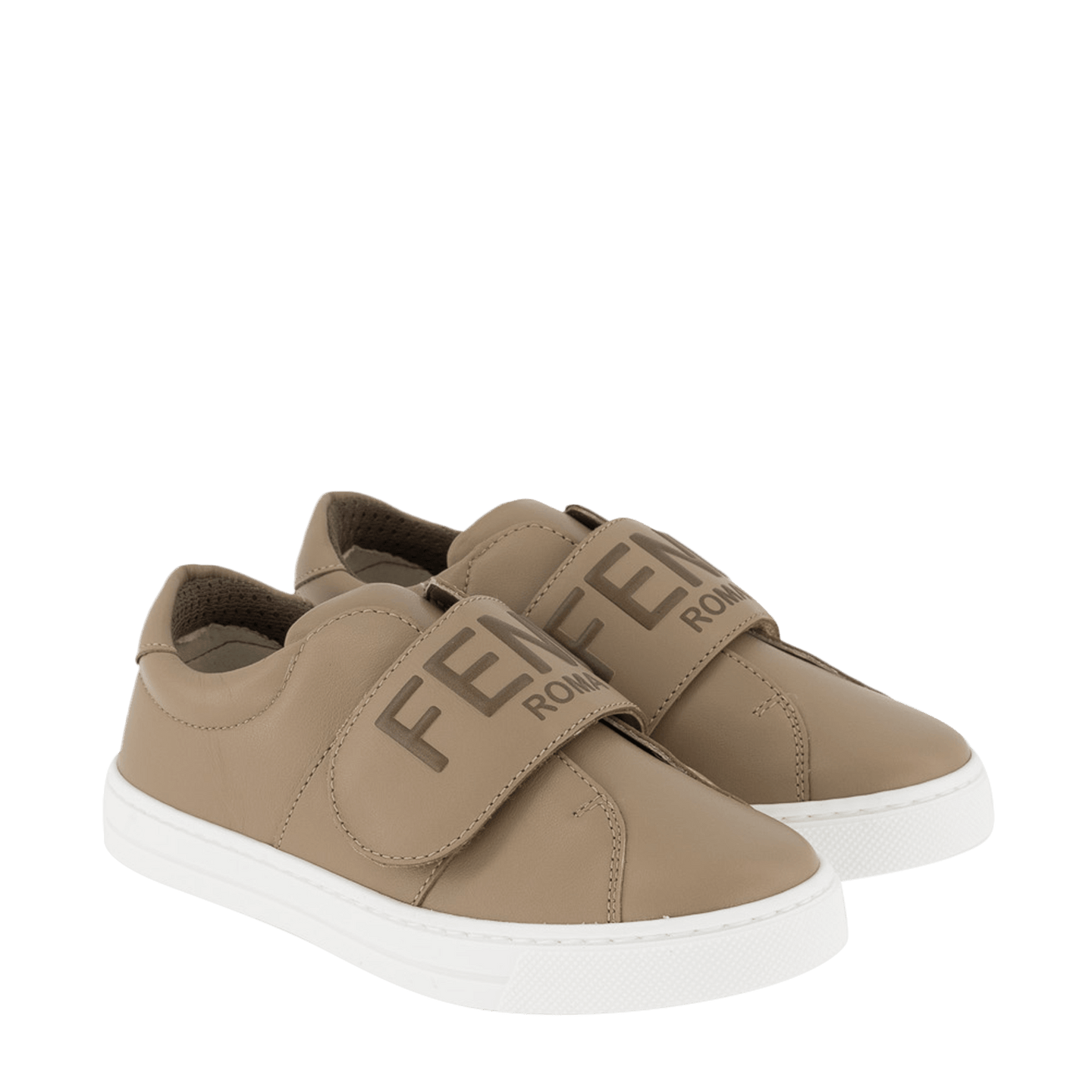 Fendi Kinder Unisex Sneakers Beige 27