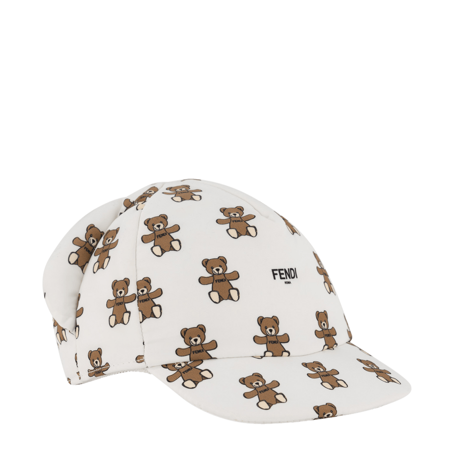 Fendi Baby Unisex Cap White
