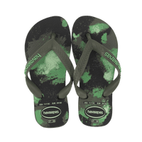 Havaianas Kinder Jongens Slippers Zwart