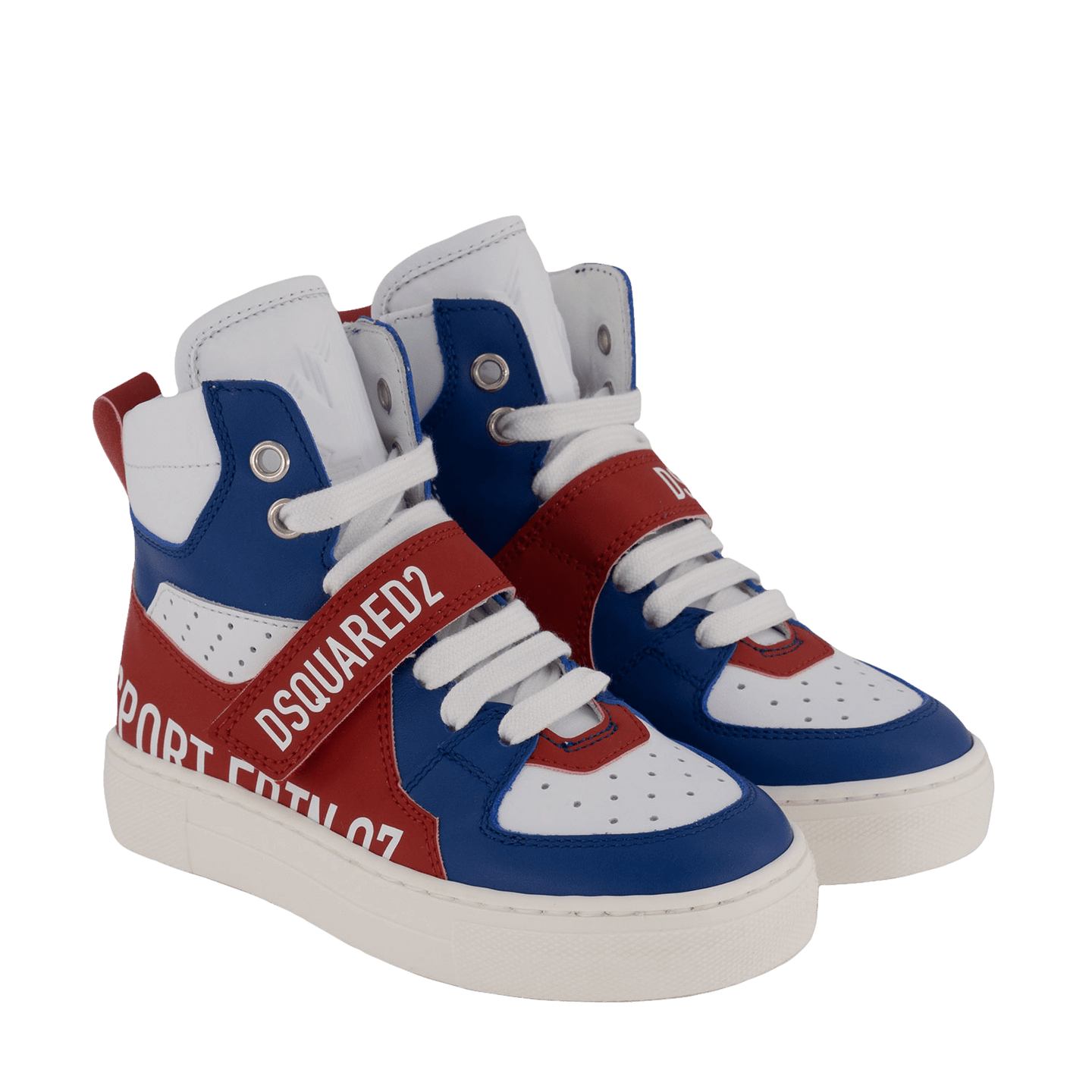 Dsquared2 Kinder Unisex Sneakers Cobalt Blauw 27