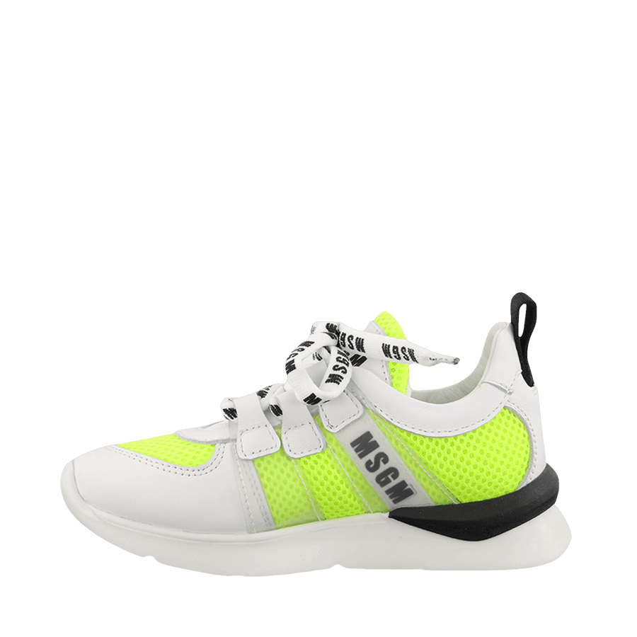 MSGM Kinder Meisjes Sneakers Fluor Geel
