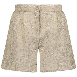 Dolce & Gabbana Kinder Meisjes Shorts Goud 4Y