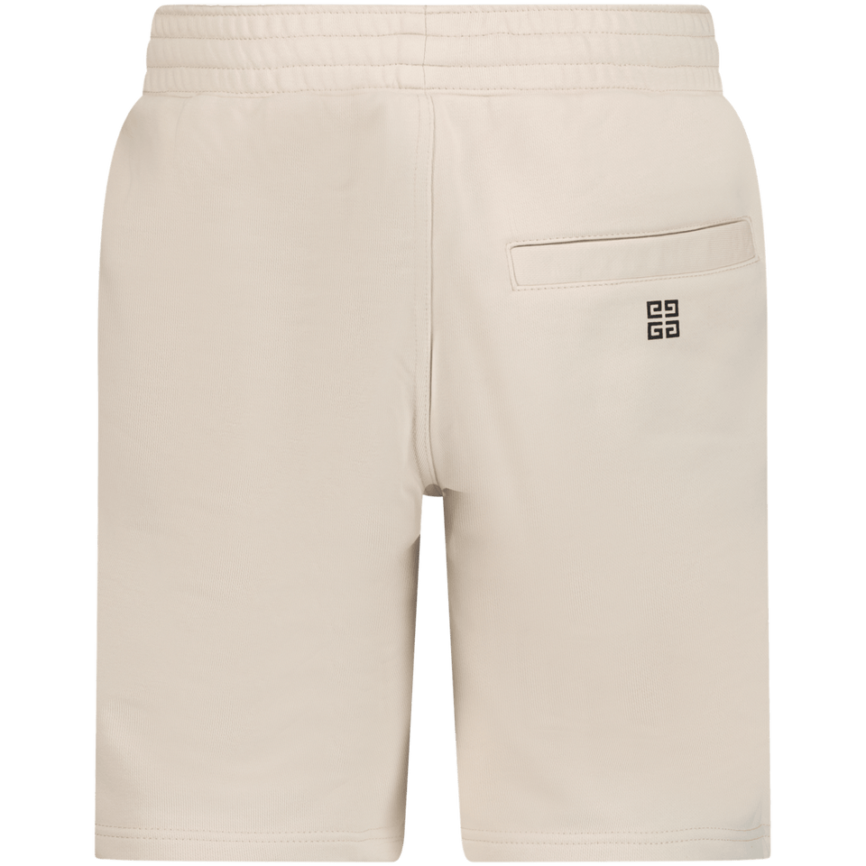 Givenchy Kinder Jongens Shorts Licht Beige