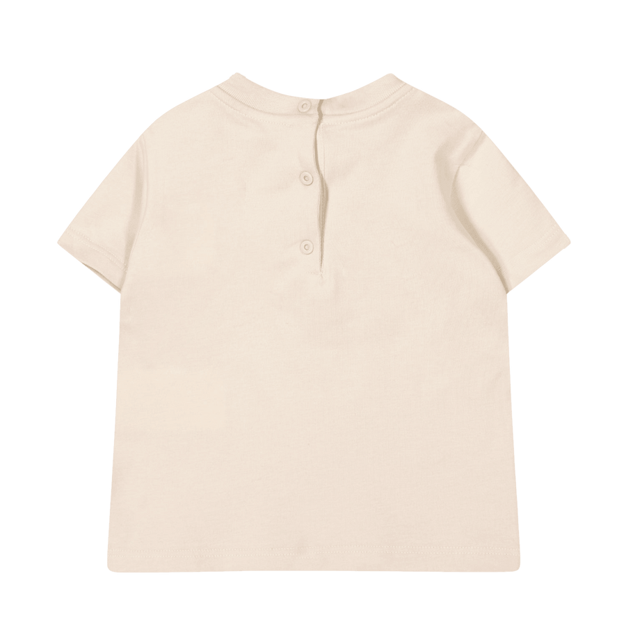 Fendi Baby Unisex T-Shirt Licht Beige