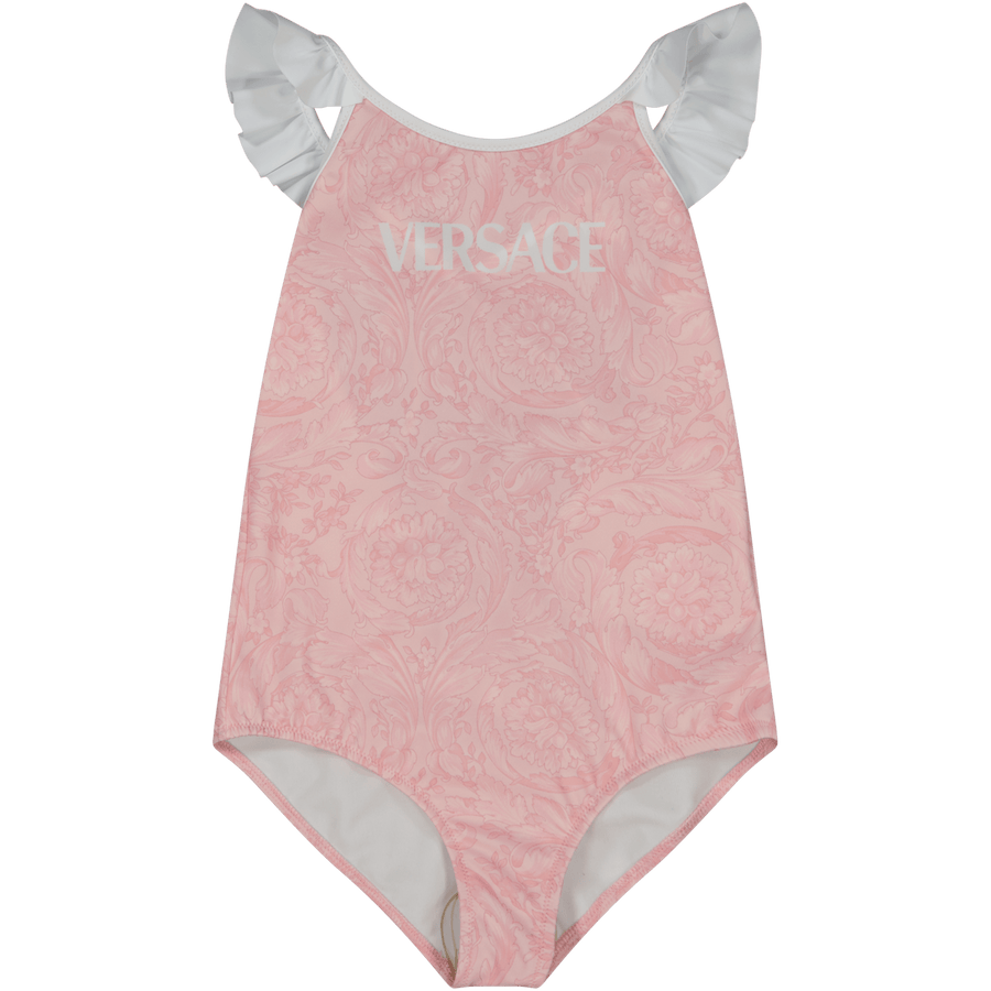 Versace Girls Swimwear Light Pink