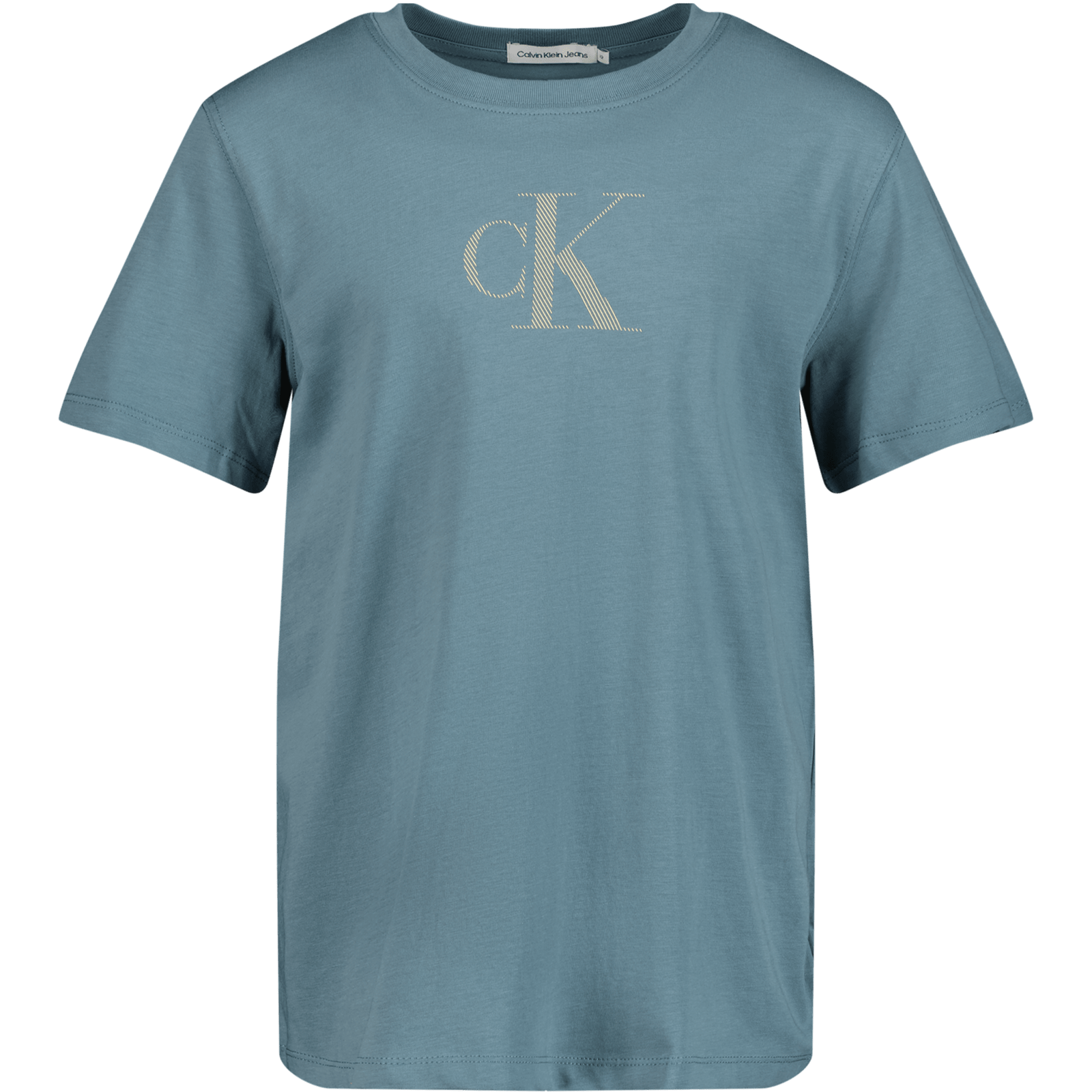Calvin Klein Kinder Jongens T-Shirt Blauw 4Y