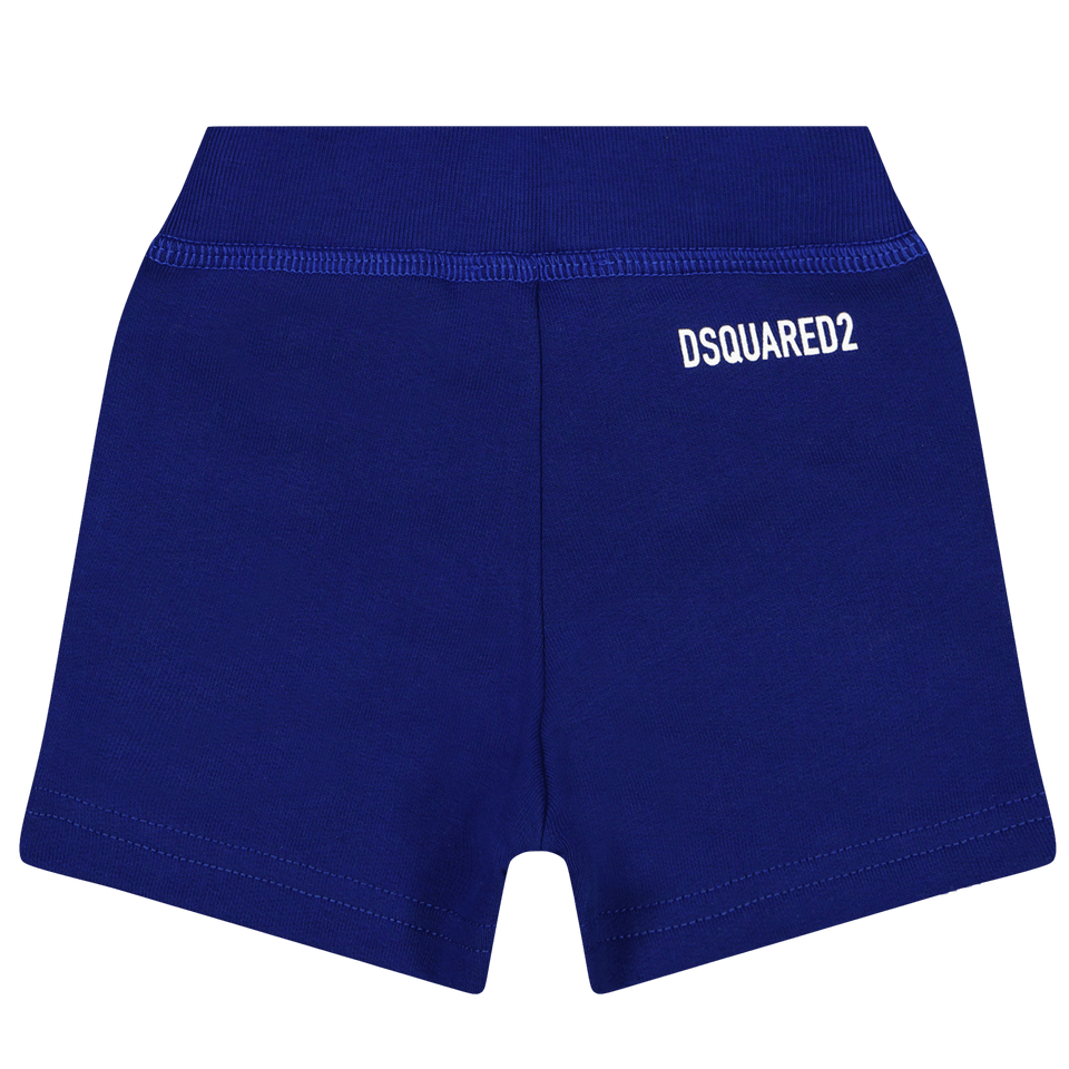 Dsquared2 Baby Jongens Shorts Donker Blauw