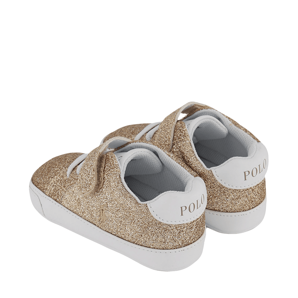 Ralph Lauren Baby Meisjes Sneakers Goud