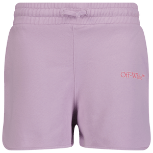 Off-White Kinder Shorts Lila 4Y