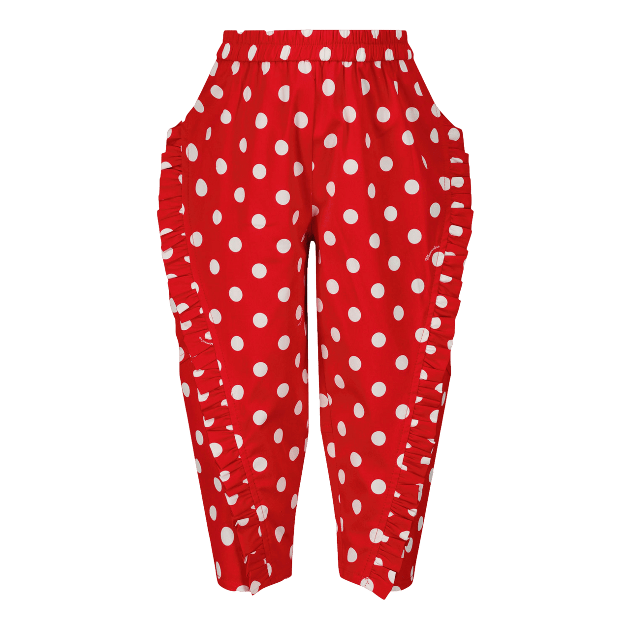 MonnaLisa Baby Meisjes Broek Rood 3 mnd