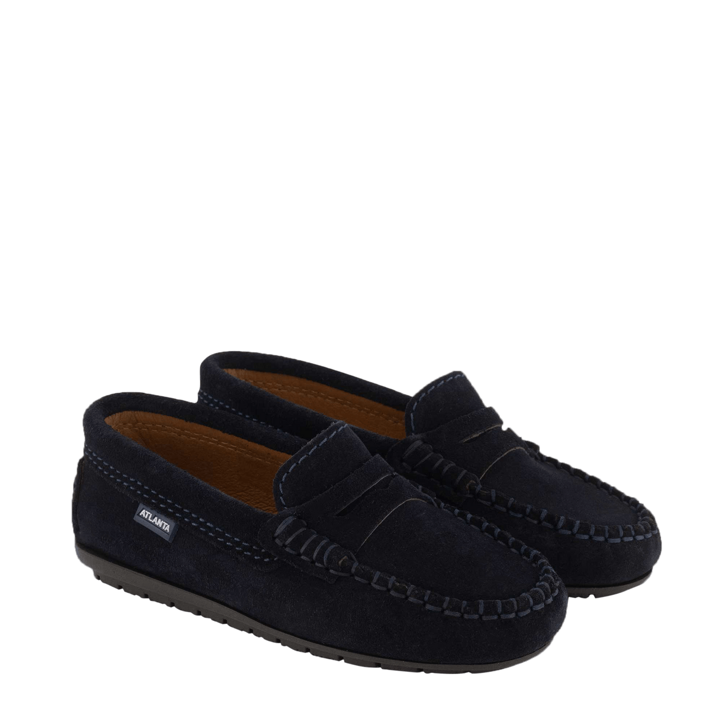 Atlanta Mocassin Kinder Unisex Schoenen Navy 21