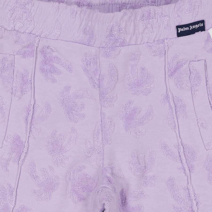 Palm Angels Baby Meisjes Broekje Lila
