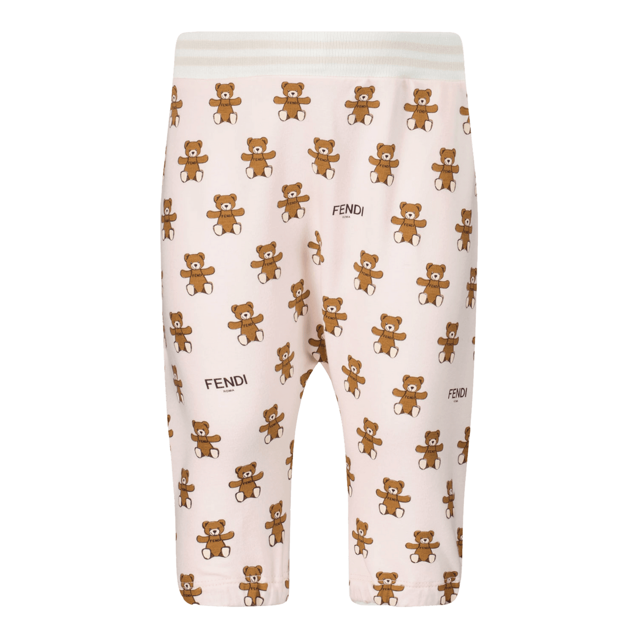 Fendi Baby Meisjes Broek Licht Roze 1mnd
