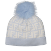 Fendi Baby Unisex Muts Licht Blauw