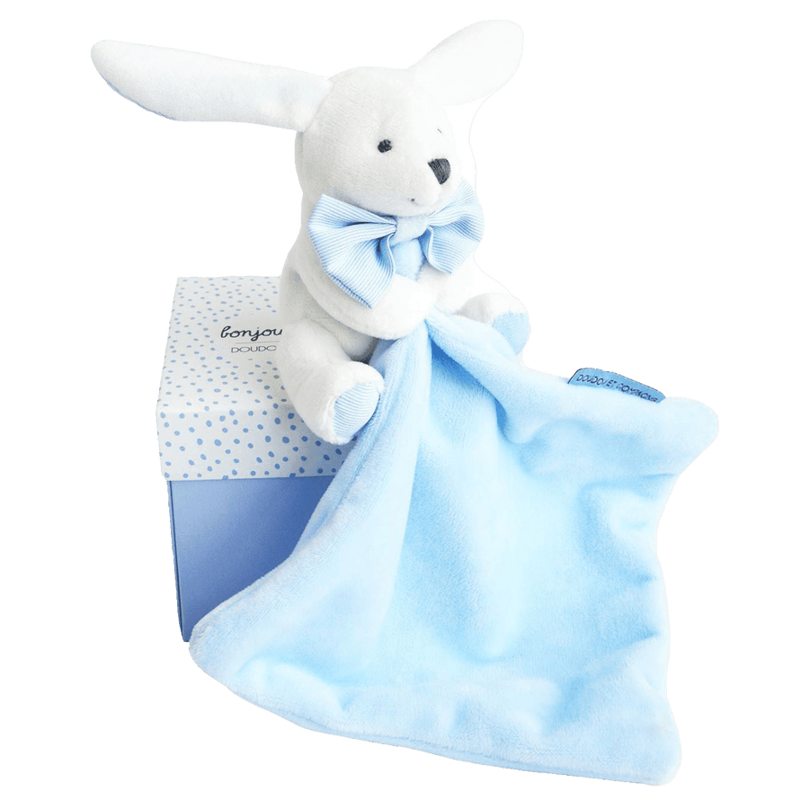 Doudou Et Compagnie Baby Bunny+Doudou Licht Blauw