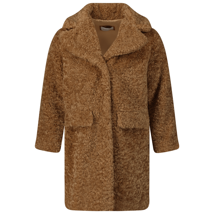 MonnaLisa Girls Jacket Light Brown