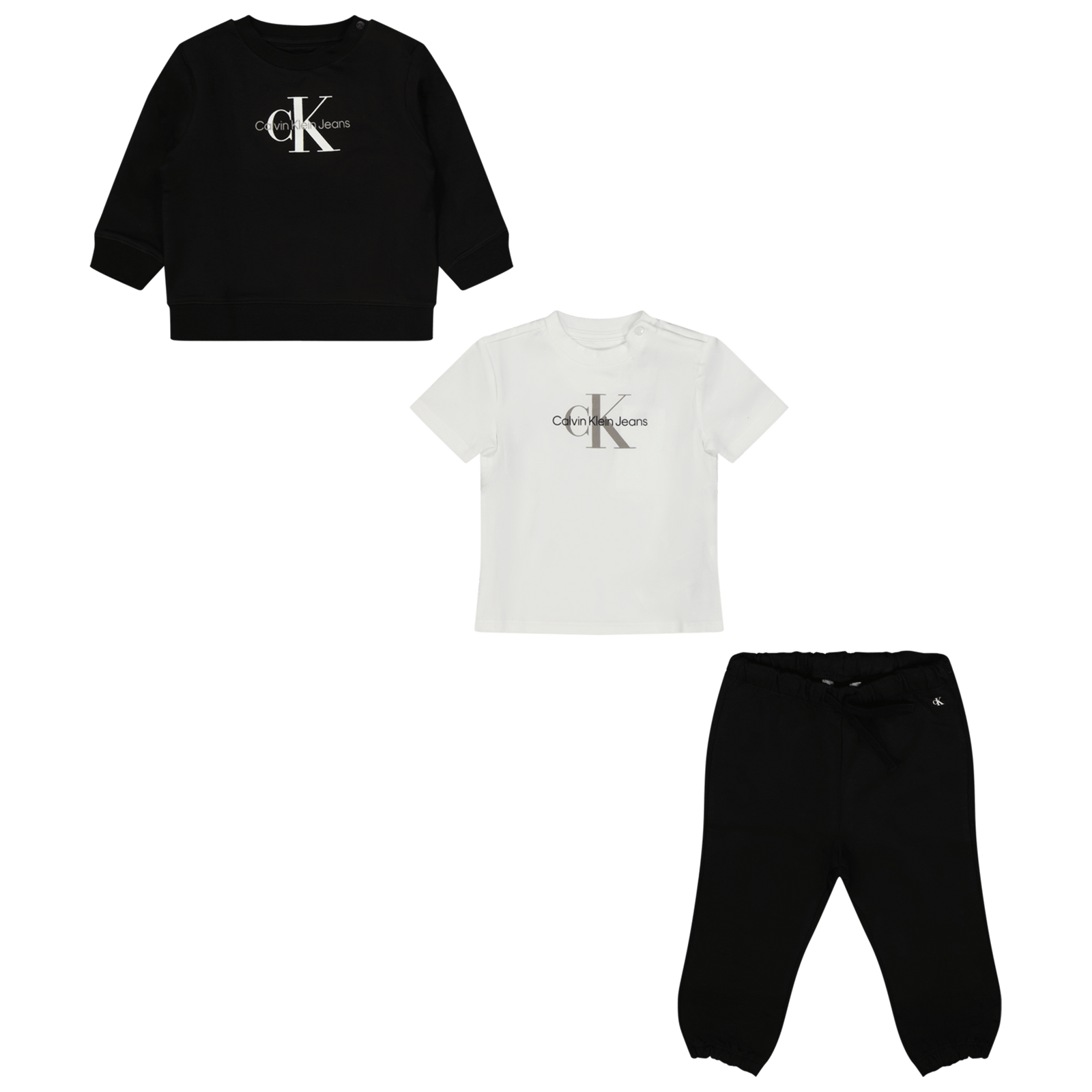 Calvin Klein Baby Unisex Set Zwart 62