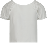 Mayoral Kinder Meisjes T-Shirt Off White