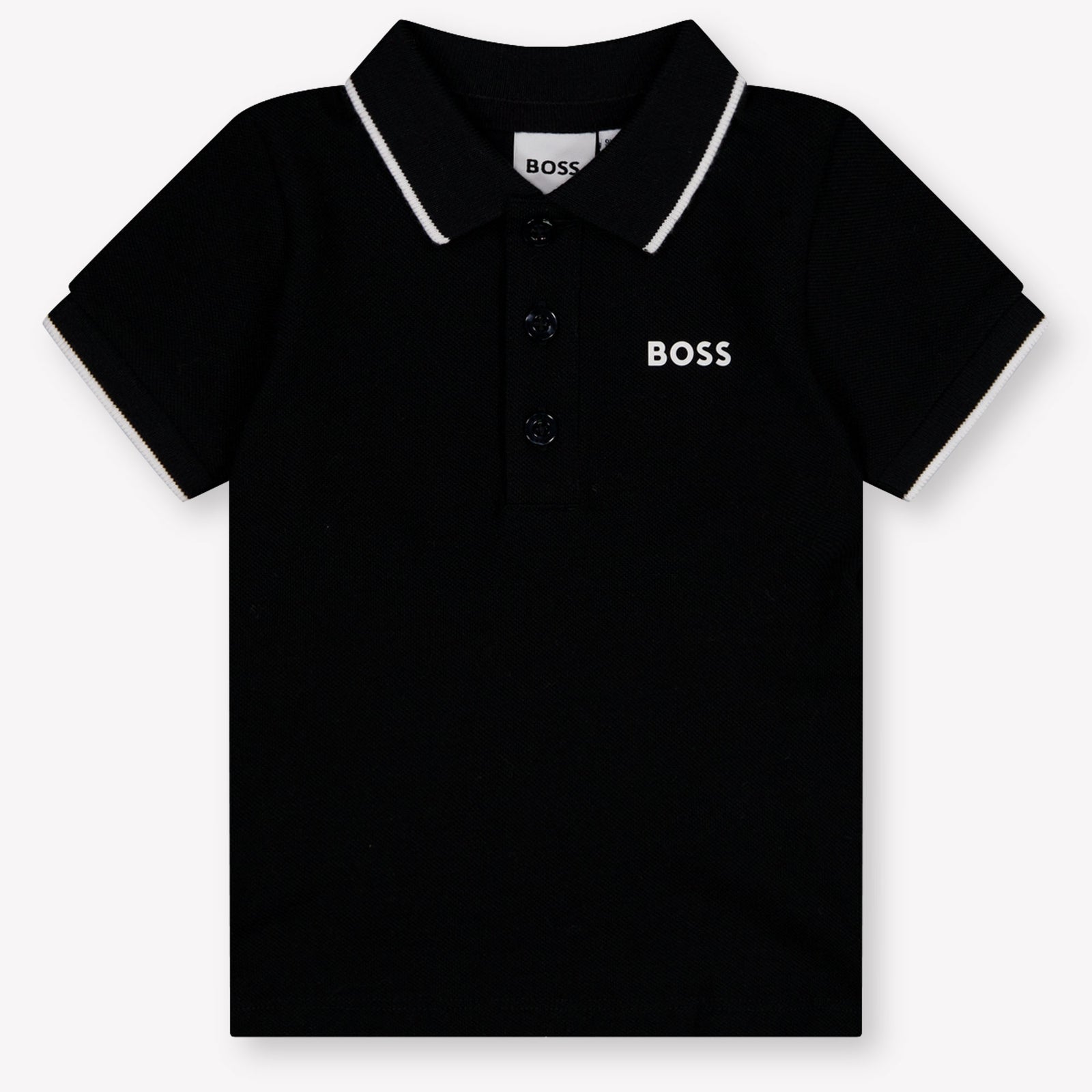 Boss Baby Jongens Polo In Zwart