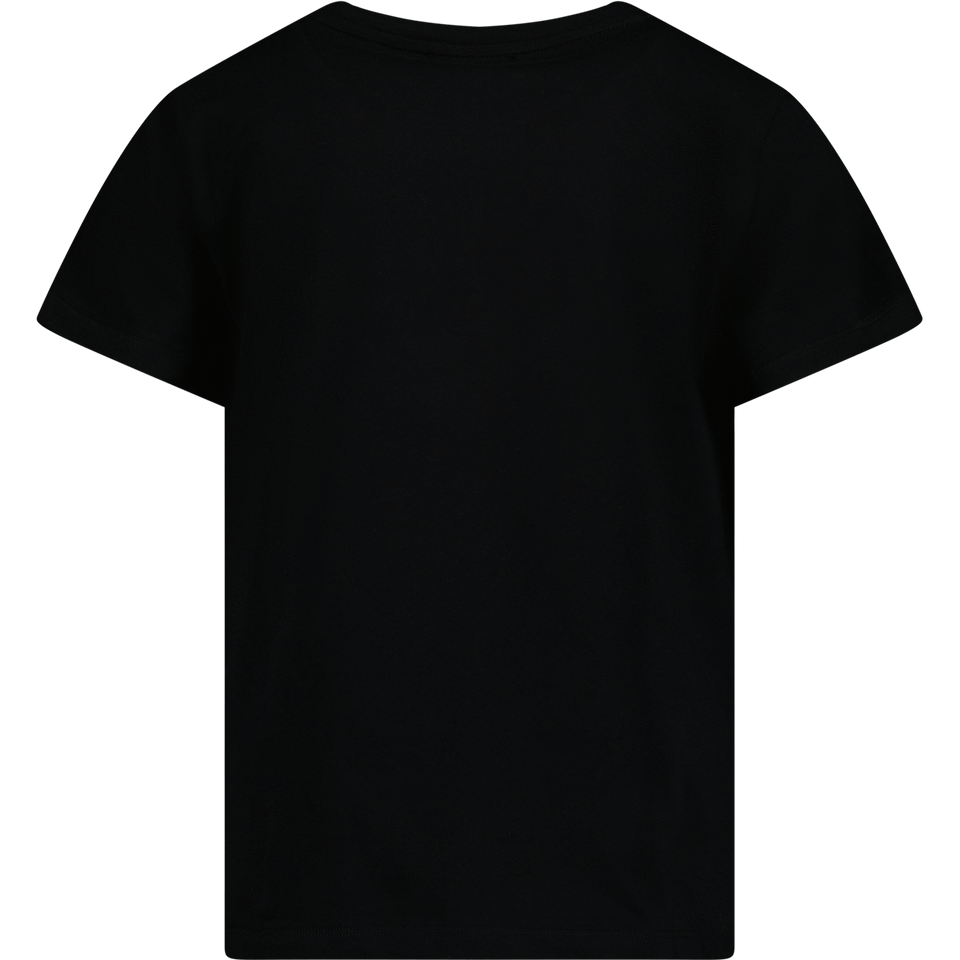 Versace Kinder Meisjes T-Shirt Zwart
