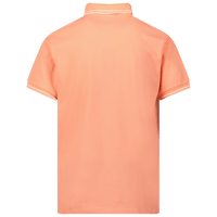 Stone Island Kinder Jongens Polo Zalm