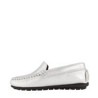 Atlanta Mocassin Kinder Meisjes Schoenen Zilver