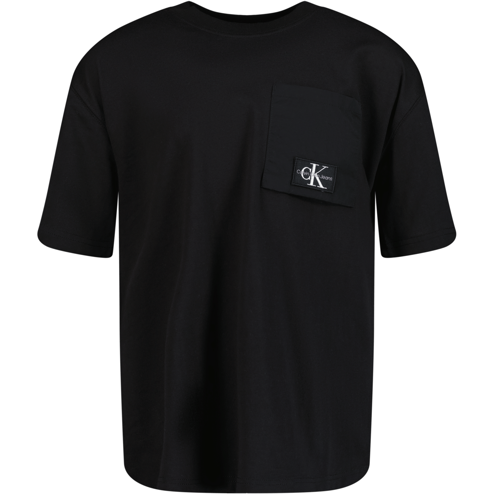 Calvin Klein Kinder Jongens T-Shirt Zwart 4Y