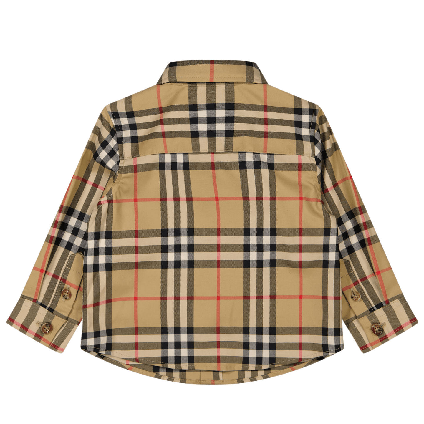 Burberry Baby Jongens Blouse Beige