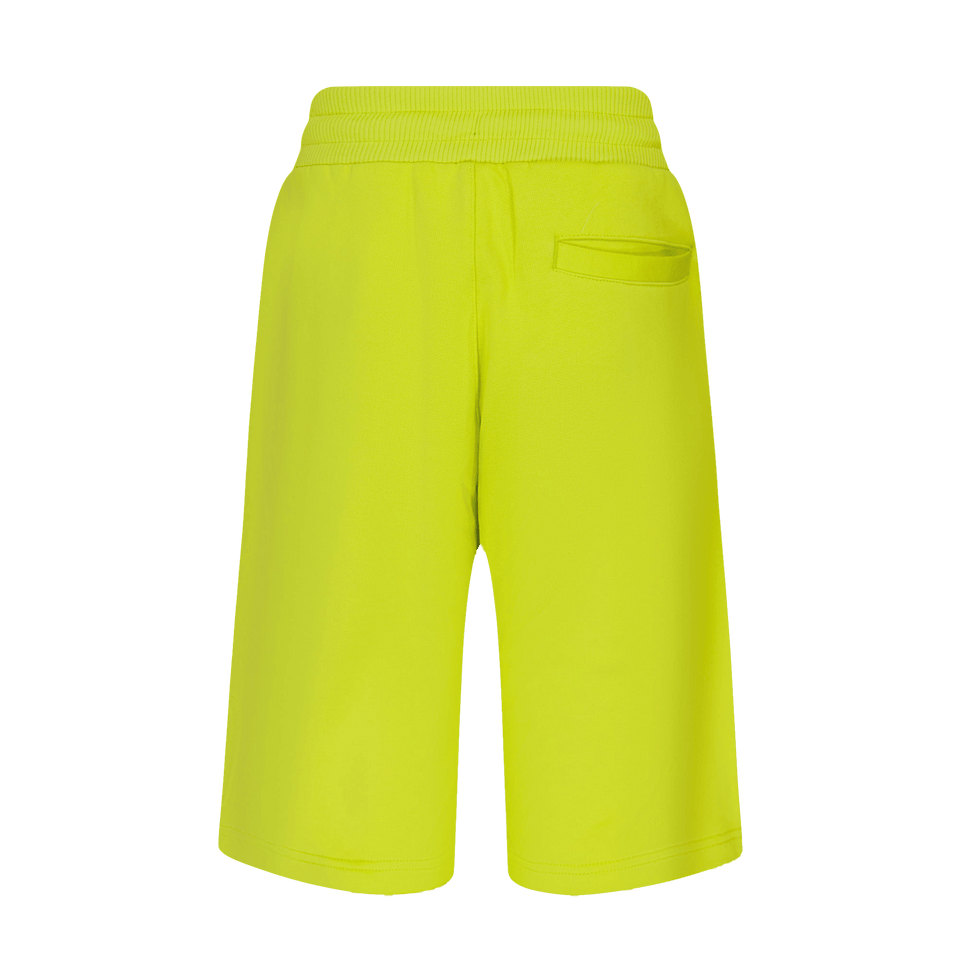 Dolce & Gabbana Kinder Jongens Shorts Fluor Groen