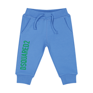 Dsquared2 Baby Unisex Broek Blauw 3 mnd