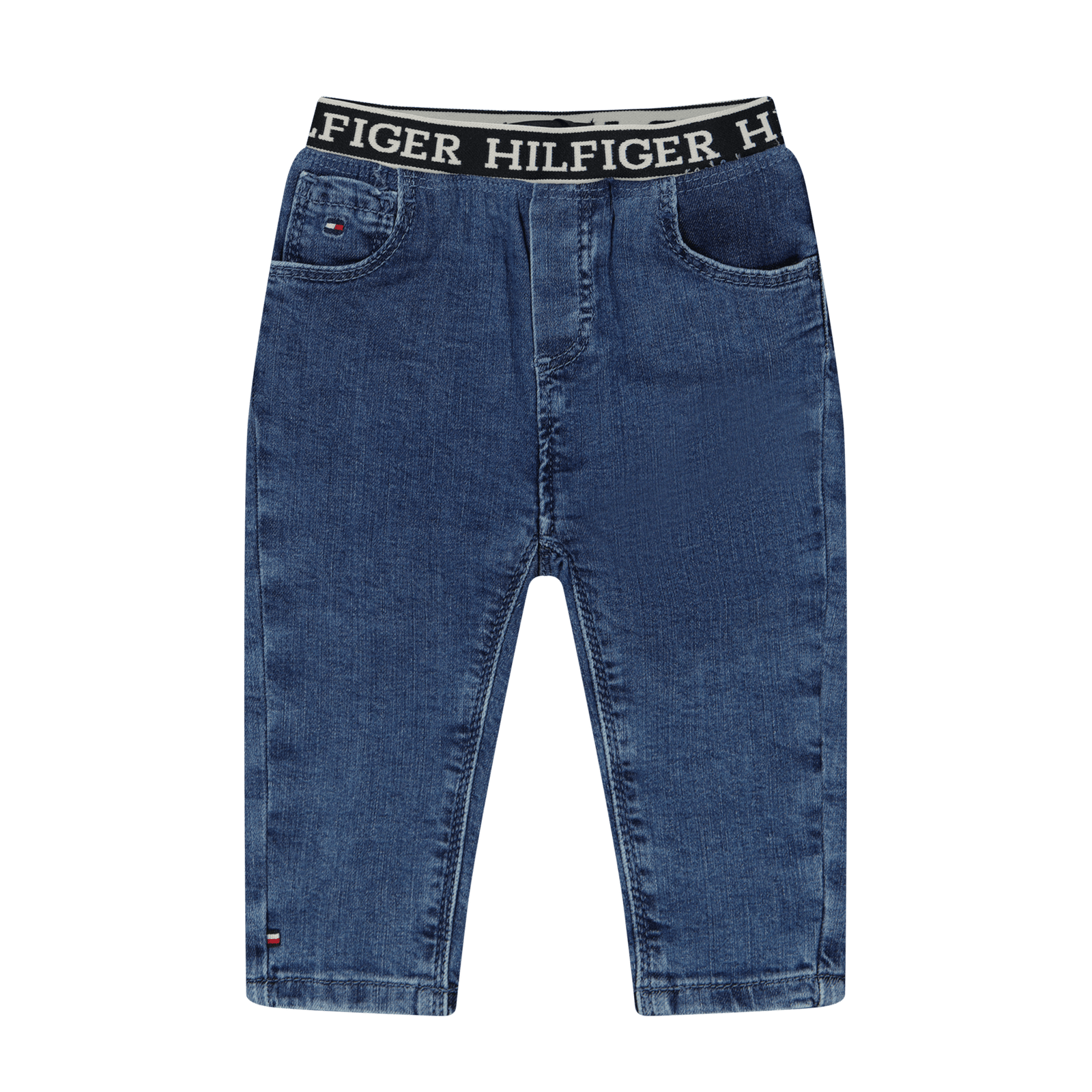 Tommy Hilfiger Baby Unisex Jeans Blauw 62