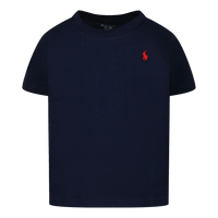 Ralph Lauren Kinder Jongens T-Shirt Navy 2Y