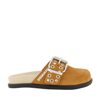 Dsquared2 Kinder Unisex Slippers Camel 24