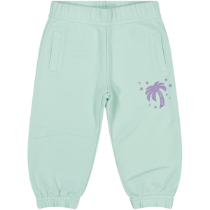 Palm Angels Baby Meisjes Broekje Mint 3/6