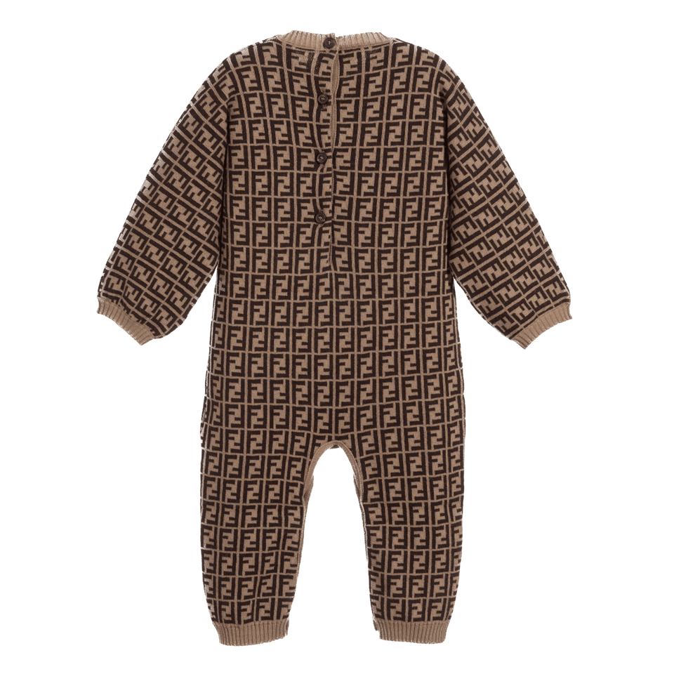 Fendi Unisex Boxpakje Bruin