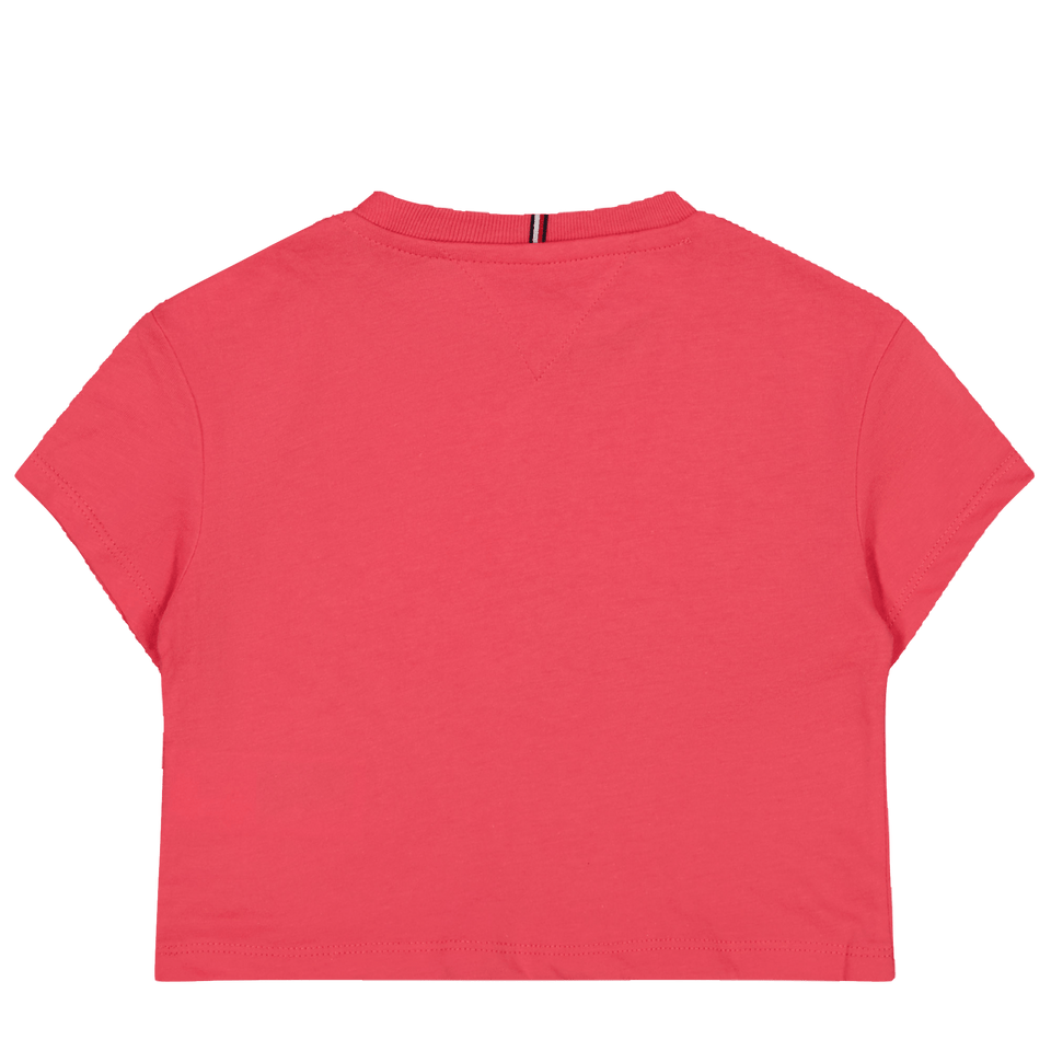 Tommy Hilfiger Baby Meisjes T-Shirt Fuchsia
