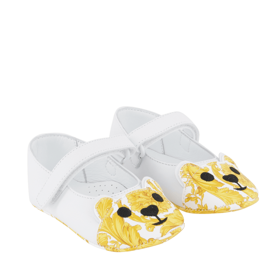 Versace Baby Girls Shoes White