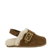 Fendi Kinder Meisjes Sandalen Bruin