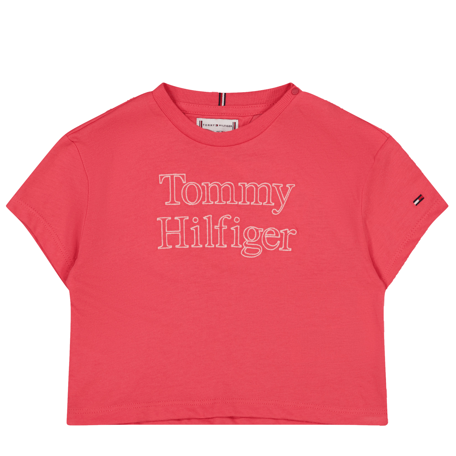 Tommy Hilfiger Baby Meisjes T-Shirt Fuchsia 74