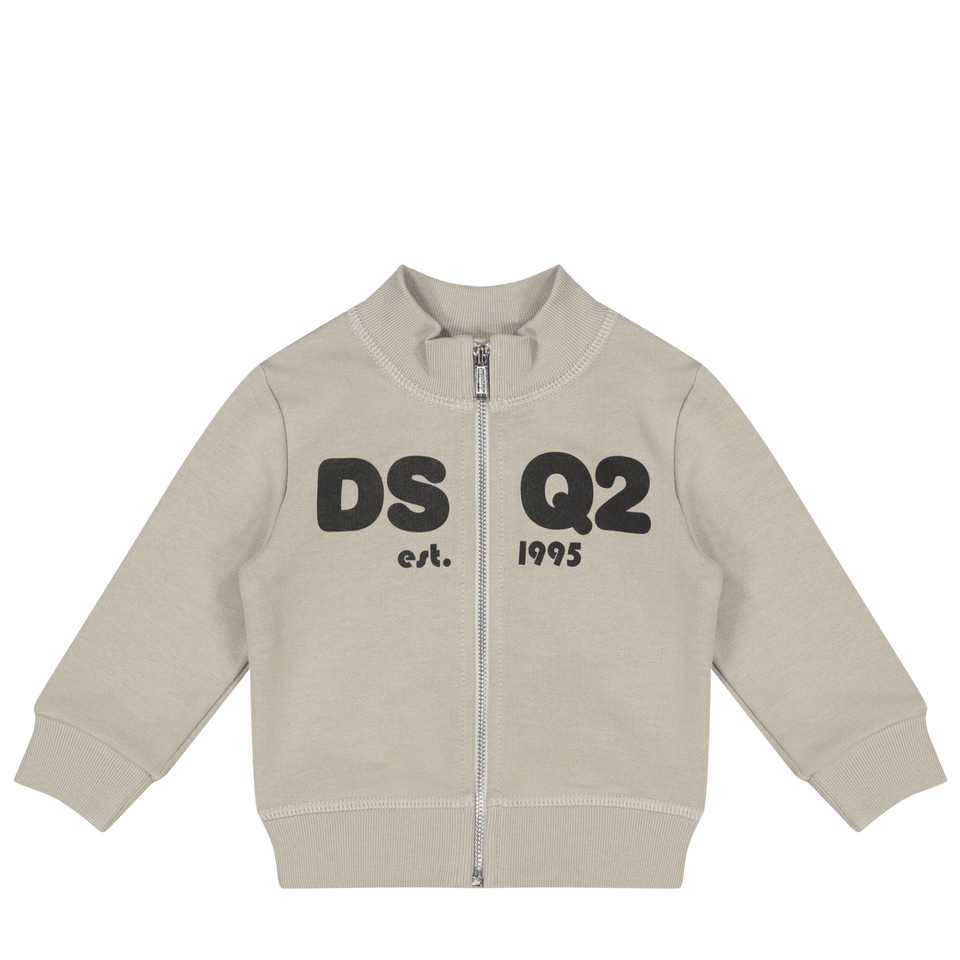 Dsquared2 Baby Unisex Vest Grijs 3 mnd