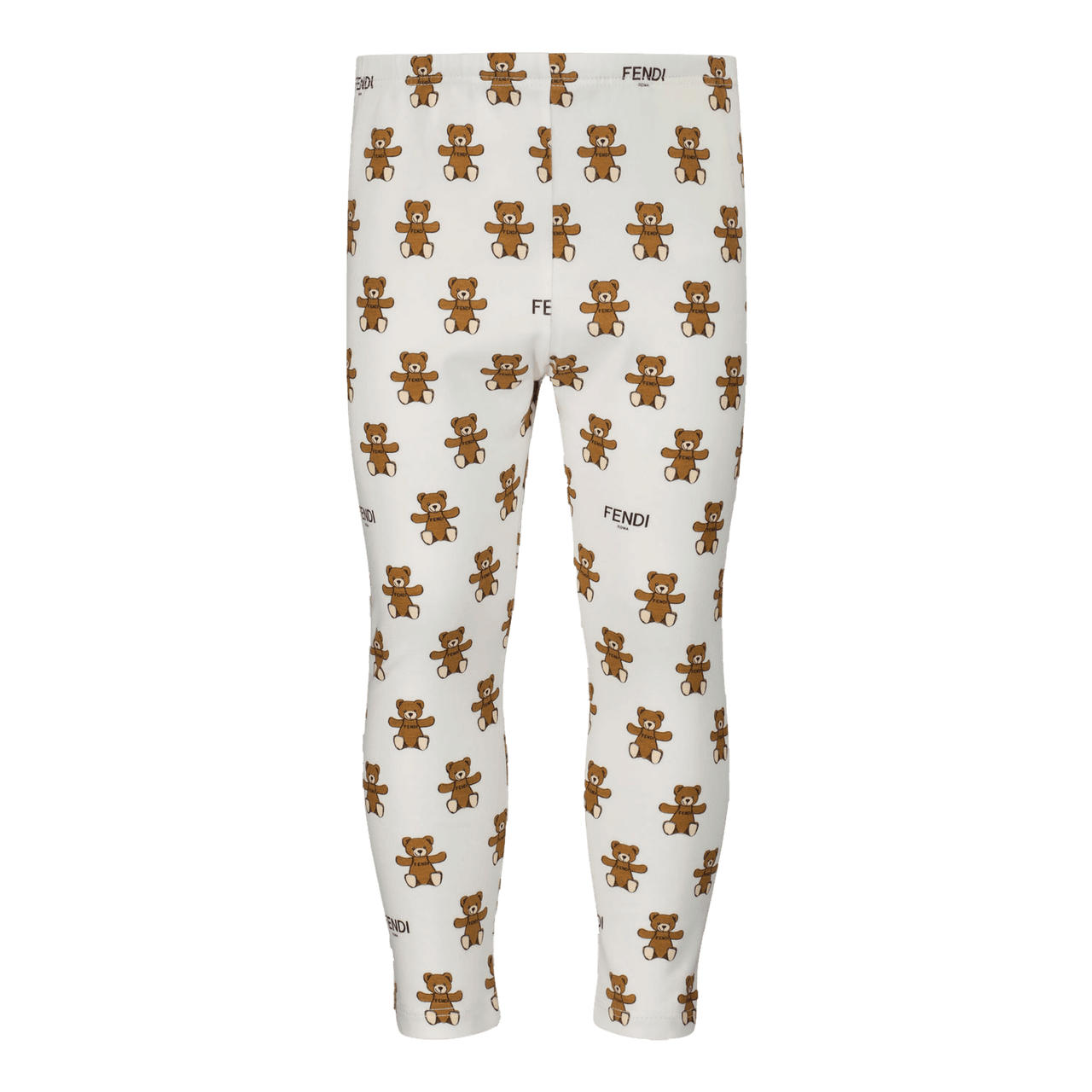 Fendi Baby Unisex Broek Wit 1mnd